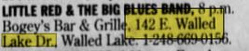Dick Morris Chevrolet (Walled Lake Chrysler Plymouth) - Dec 1997 Bogeys Ad